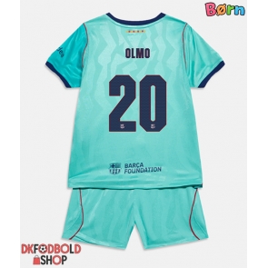 Barcelona Dani Olmo #20 Tredje trøje Børn 2026-27 Kort ærmer (+ korte bukser)